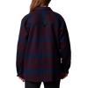 Columbia Womens Blue Point Creek Shirt Jacket(Collegiate Navy River Crossing Plaid)