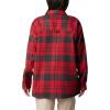 Columbia Womens Blue Point Creek Shirt Jacket(Daredevil River Crossing Plaid)