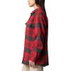 Columbia Womens Blue Point Creek Shirt Jacket(Daredevil River Crossing Plaid)
