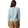 Columbia Women’s Brea Falls Grid Henley Long Sleeve(Crushed Blue)