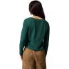 Columbia Women’s Brea Falls Grid Henley Long Sleeve(Rain Forest)