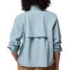 Columbia Women’s Brea Falls Woven Long Sleeve(Crushed Blue)