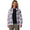 Columbia Women’s Calico Basin Flannel Long Sleeve Shirt(Shark Multiplaid)