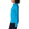 Columbia Womens Endless Trail Half Zip Mesh Long Sleeve(Ocean Blue)