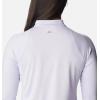 Columbia Womens Endless Trail Half Zip Mesh Long Sleeve(Purple Tint)