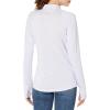 Columbia Womens Endless Trail Half Zip Mesh Long Sleeve(Purple Tint)