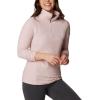 Columbia Womens Glacial Iv Half Zip(Dusty Pink)