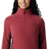Columbia Womens Glacial Iv Half Zip(Marsala Red/Malbec)