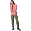Columbia Womens Glacial Iv Half Zip(Pink Agave)