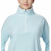 Columbia Womens Glacial Iv Half Zip(Spring Blue)