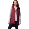 Columbia Womens Heavenly Ii Long Vest(Rich Wine)