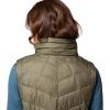Columbia Womens Heavenly Ii Long Vest(Stone Green)