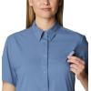 Columbia Women’s PFG Tamiami II Short Sleeve Shirt(Bluestone)