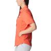 Columbia Women’s PFG Tamiami II Short Sleeve Shirt(Corange)