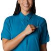 Columbia Women’s PFG Tamiami II Short Sleeve Shirt(Deep Marine)