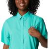 Columbia Women’s PFG Tamiami II Short Sleeve Shirt(Electric Turquoise)