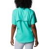 Columbia Women’s PFG Tamiami II Short Sleeve Shirt(Electric Turquoise)
