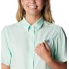 Columbia Women’s PFG Tamiami II Short Sleeve Shirt(Gullfoss Green)