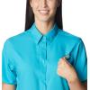Columbia Women’s PFG Tamiami II Short Sleeve Shirt(Ocean Teal)