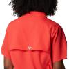 Columbia Women’s PFG Tamiami II Short Sleeve Shirt(Red Hibiscus)