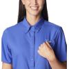 Columbia Women’s PFG Tamiami II Short Sleeve Shirt(Violet Sea)