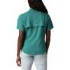 Columbia Women’s PFG Tamiami II Short Sleeve Shirt(Waterfall)