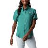 Columbia Women’s PFG Tamiami II Short Sleeve Shirt(Waterfall)