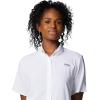 Columbia Women’s PFG Tamiami II Short Sleeve Shirt(White)
