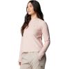 Columbia Womens PFG Uncharted Knit Long Sleeve(Faux Pink Heather)