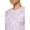 Columbia Womens PFG Uncharted Knit Long Sleeve(Lavender Pearl Swamplands)