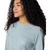 Columbia Womens PFG Uncharted Neps Long Sleeve(Crushed Blue)
