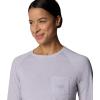 Columbia Womens PFG Uncharted Neps Long Sleeve(Lavender Pearl)