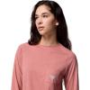Columbia Womens PFG Uncharted Neps Long Sleeve(Rosewood)