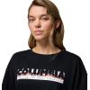 Columbia Women’s Rolling Bend Graphic Oversized Tee(Black/First on Trail)