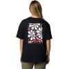Columbia Women’s Rolling Bend Graphic Oversized Tee(Black/Floral Fun)