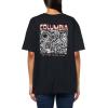 Columbia Women’s Rolling Bend Graphic Oversized Tee(Black/Mountainview)