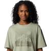 Columbia Women’s Rolling Bend Graphic Oversized Tee(Safari/Linear View)