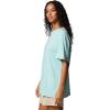 Columbia Women’s Rolling Bend Graphic Oversized Tee(Spray/Csc Stacked Gem)