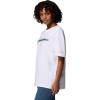 Columbia Women’s Rolling Bend Graphic Oversized Tee(White/First on Trail)