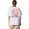 Columbia Women’s Rolling Bend Graphic Oversized Tee(White/Floral Fun)