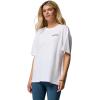 Columbia Women’s Rolling Bend Graphic Oversized Tee(White/Mountainview)