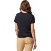 Columbia Womens Ruby Springs Graphic Fitted Short Sleeve(Black/Get Hiked)