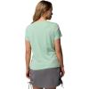 Columbia Womens Ruby Springs Graphic Fitted Short Sleeve(New Mint/Get Hiked)