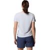 Columbia Womens Sun Trek Short Sleeve Ii(Cirrus Grey Heather)