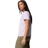 Columbia Womens Sun Trek Short Sleeve Ii(Lavender Pearl)
