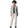 Columbia Womens Sweater Weather II Full Zip Fleece Jacket, Chalk Heather, Large