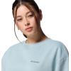 Columbia womens Aldermore Crew(Crushed Blue)