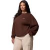 Columbia womens Aldermore Crew(Tobacco)