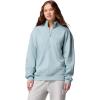 Columbia womens Aldermore Half Zip(Crushed Blue)