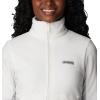 Columbia womens Basin Trail III Full Zip(Sea Salt/Nimbus Grey)